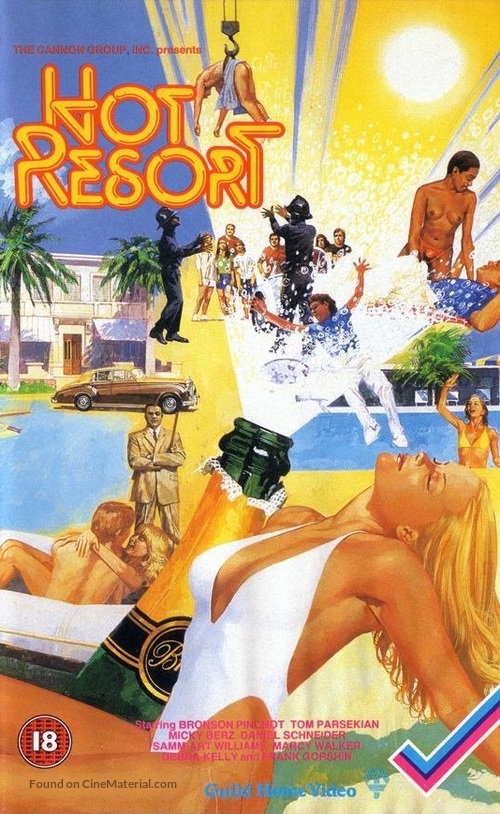 Hot Resort - British VHS movie cover