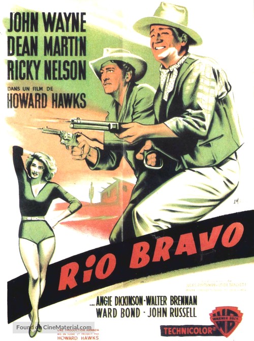Rio Bravo - French Movie Poster