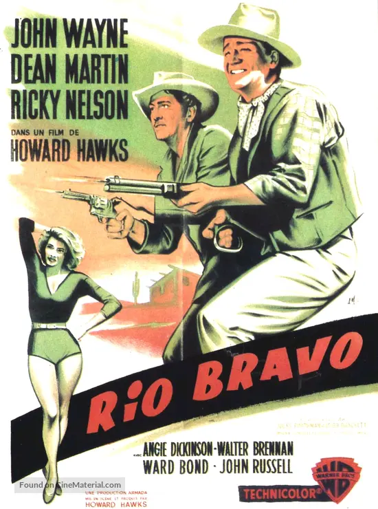 Rio Bravo - French Movie Poster