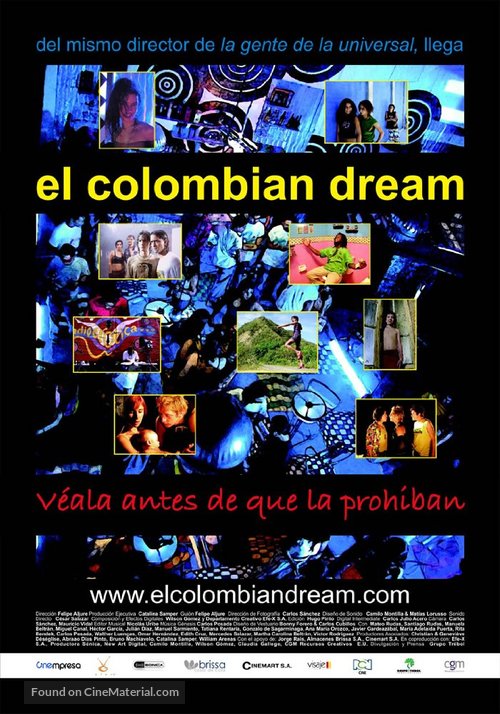 El colombian dream - Colombian Movie Poster