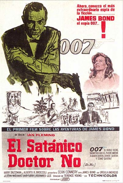 Dr. No - Argentinian Movie Poster