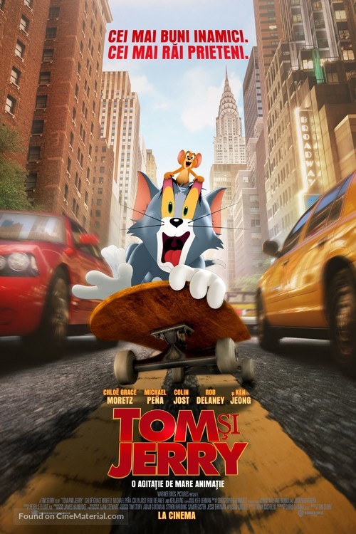 Tom and Jerry - Romanian Movie Poster