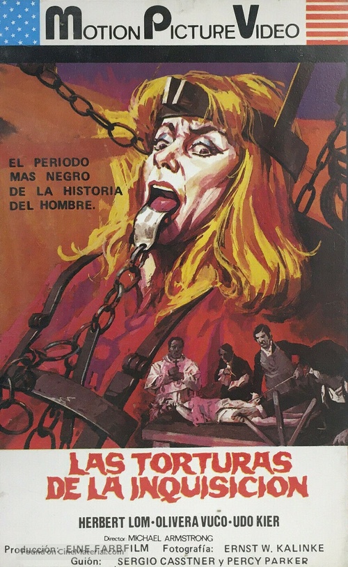 Hexen bis aufs Blut gequ&auml;lt - Spanish VHS movie cover