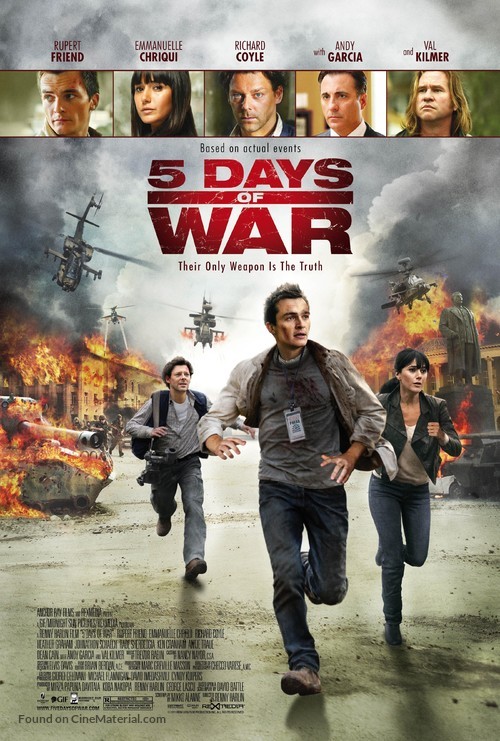 5 Days of War - Movie Poster