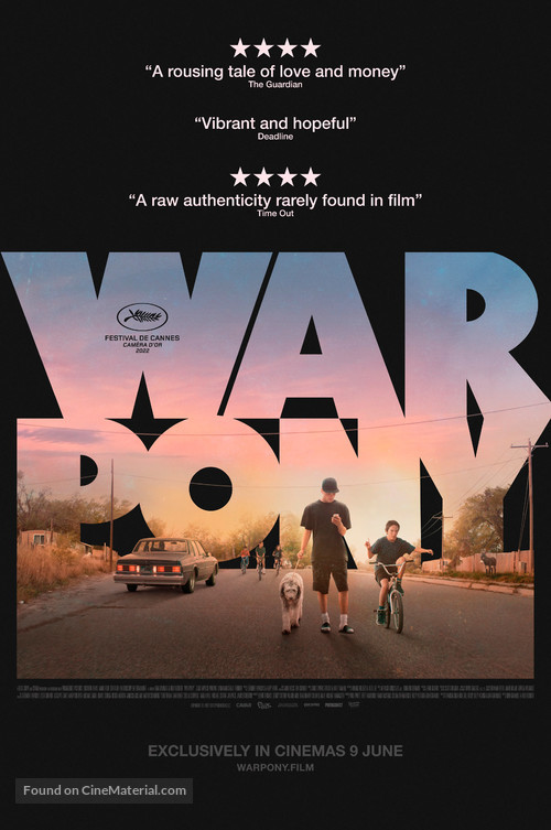 War Pony - British Movie Poster