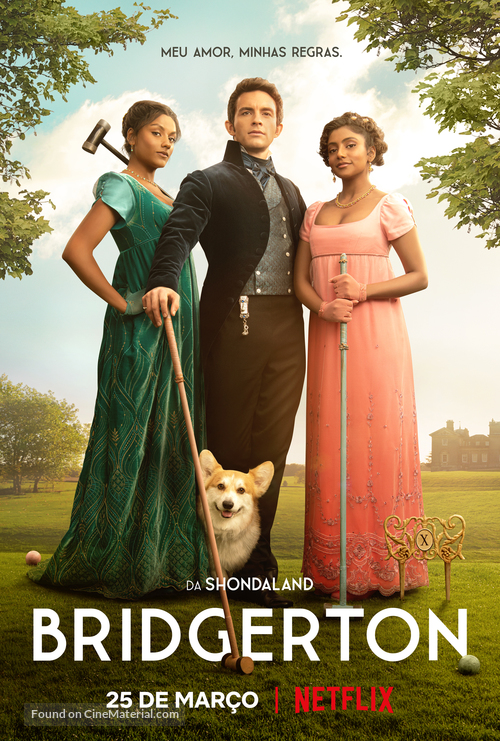 &quot;Bridgerton&quot; - Brazilian Movie Poster