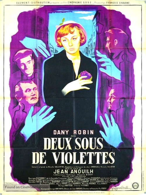 Deux sous de violettes - French Movie Poster