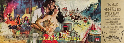 Solomon and Sheba - poster