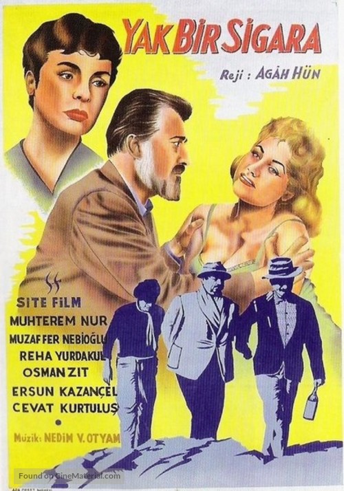 Yak bir sigara (1960) Turkish movie poster