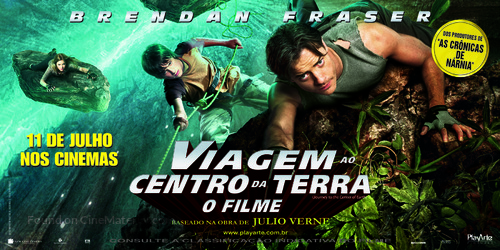 Journey to the Center of the Earth - Brazilian Movie Poster