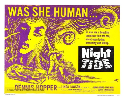 Night Tide - Movie Poster