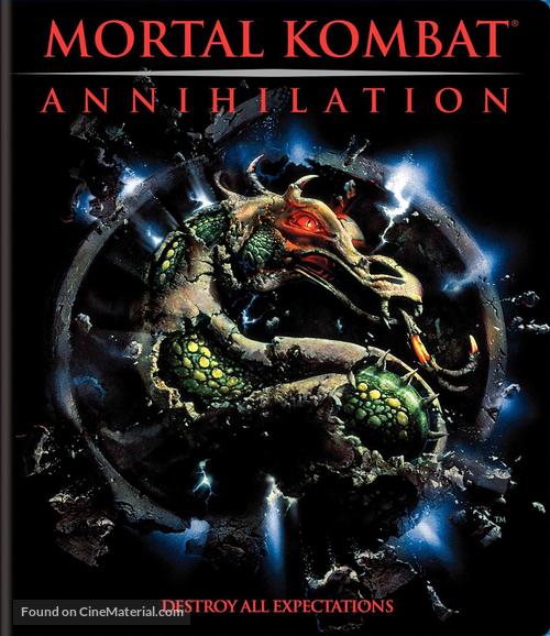 Mortal Kombat: Annihilation - Blu-Ray movie cover