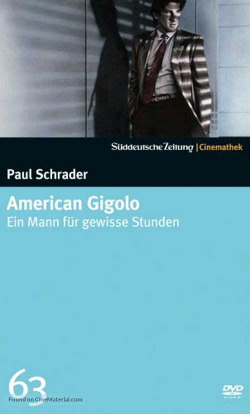 American Gigolo - German Movie Cover