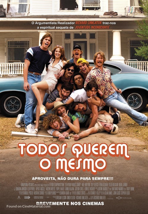 Everybody Wants Some - Portuguese Movie Poster