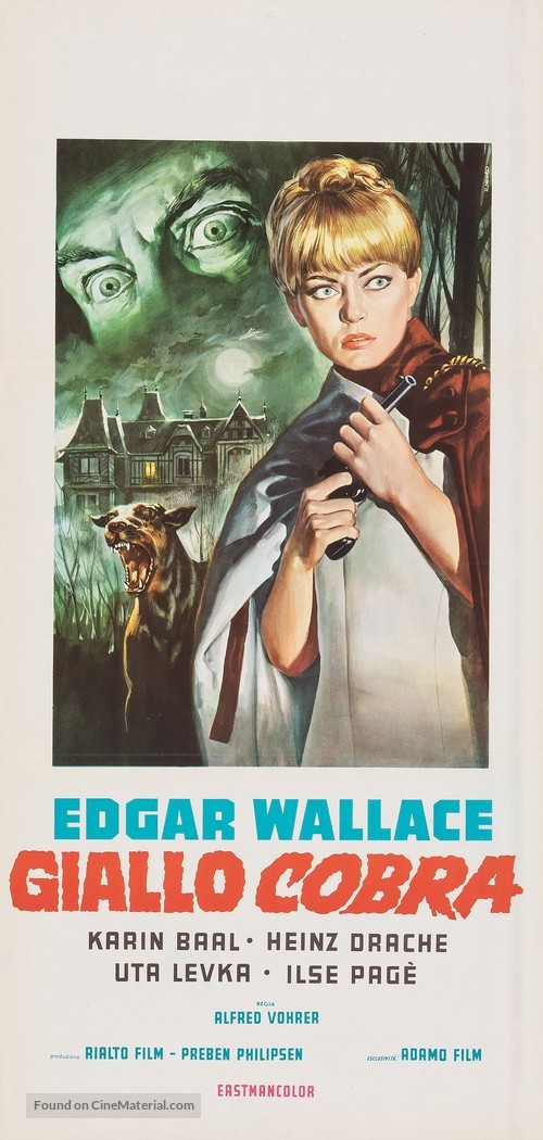 Der Hund von Blackwood Castle - Italian Movie Poster