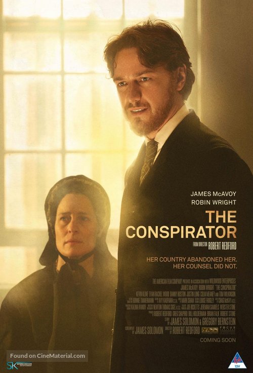 The Conspirator - South African Movie Poster