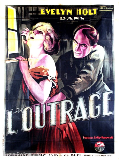 Das Ekel - French Movie Poster
