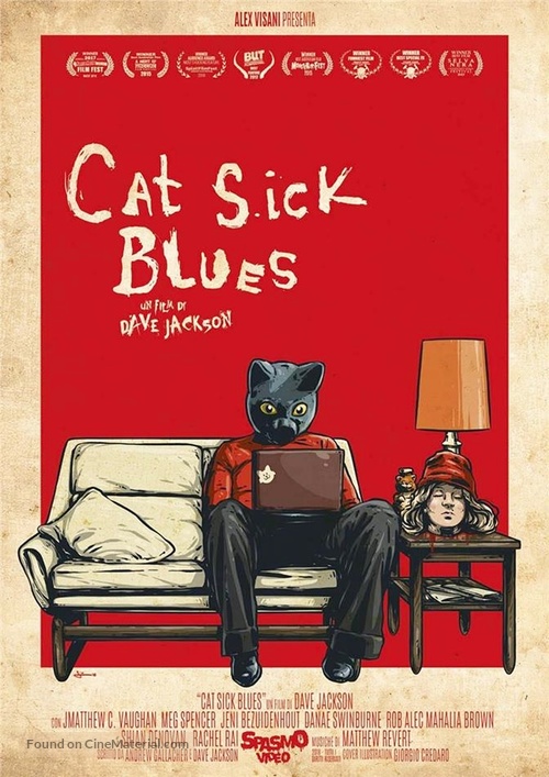 Cat Sick Blues - Italian DVD movie cover