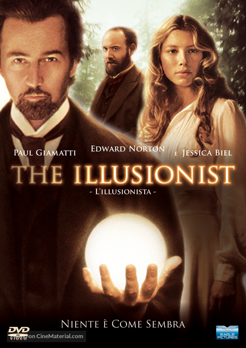 The Illusionist - Italian Movie Cover