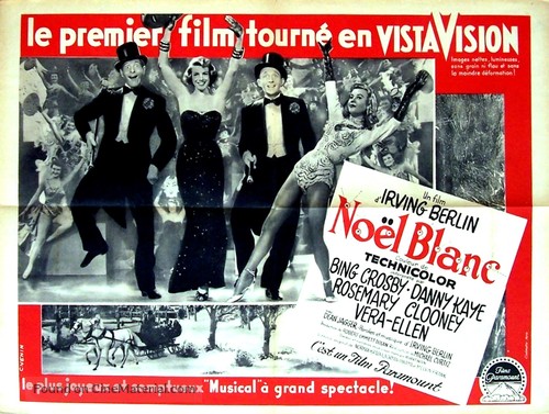 White Christmas - French Movie Poster