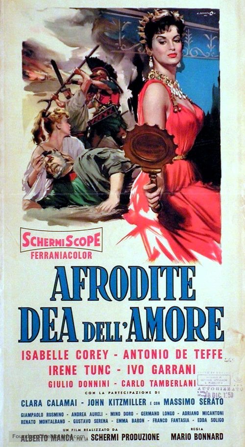 Afrodite, dea dell&#039;amore - Italian Movie Poster