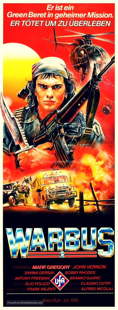 Afganistan - The last war bus (L&#039;ultimo bus di guerra) - German Movie Poster