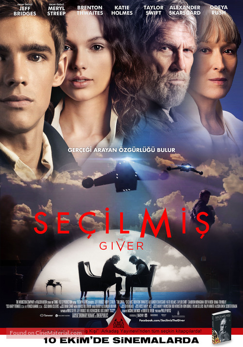 The Giver - Turkish Movie Poster