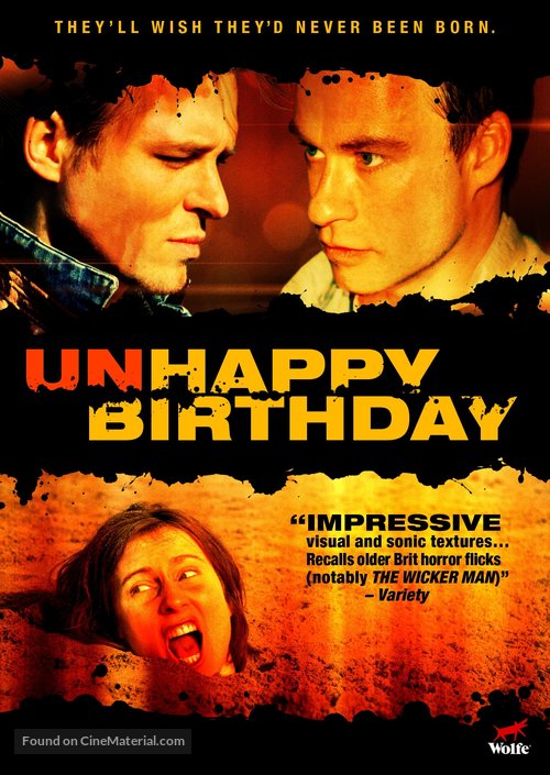 Unhappy Birthday - DVD movie cover