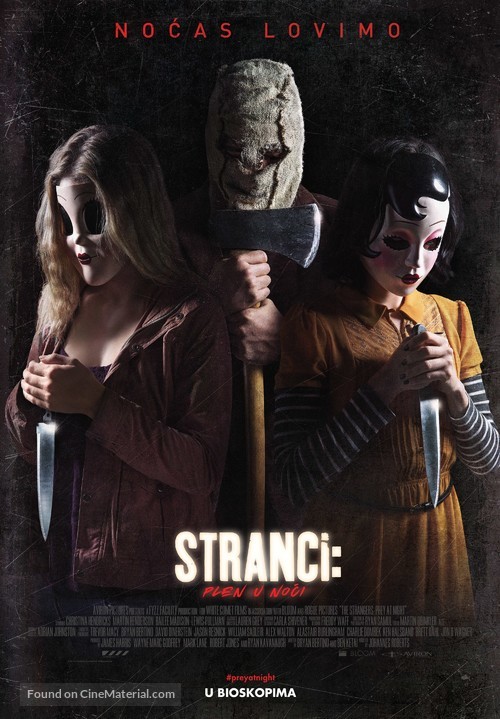 The Strangers: Prey at Night - Serbian Movie Poster