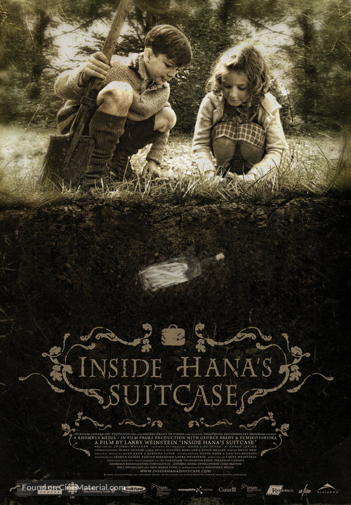 Inside Hana&#039;s Suitcase - Canadian Movie Poster