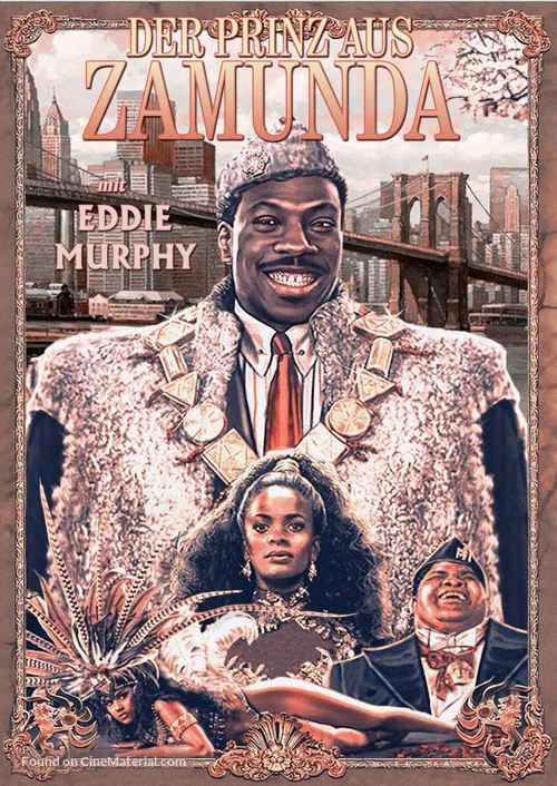 Coming To America - German Movie Cover