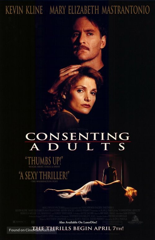 Consenting Adults - Video release movie poster