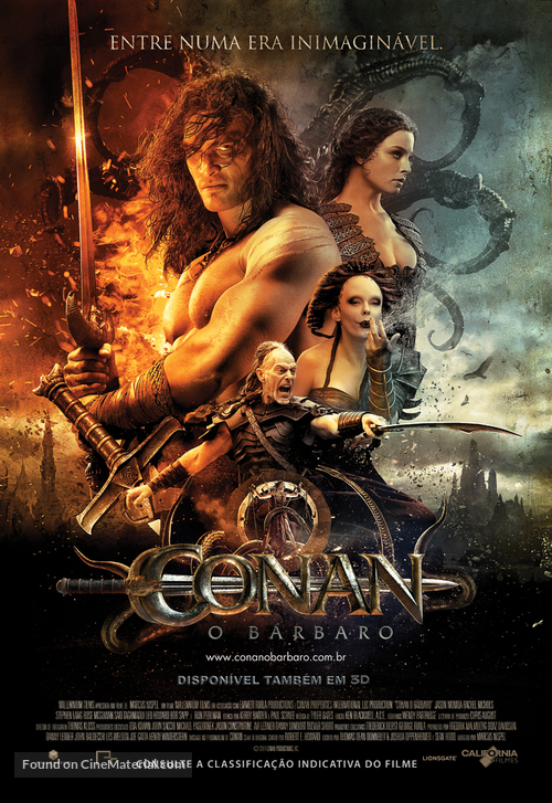 Conan the Barbarian - Brazilian Movie Poster