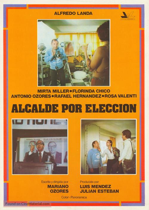 Alcalde por elecci&oacute;n - Spanish Movie Poster