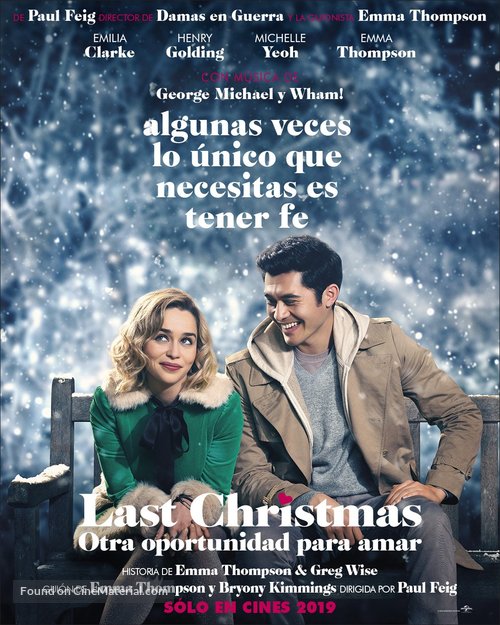 Last Christmas - Mexican Movie Poster