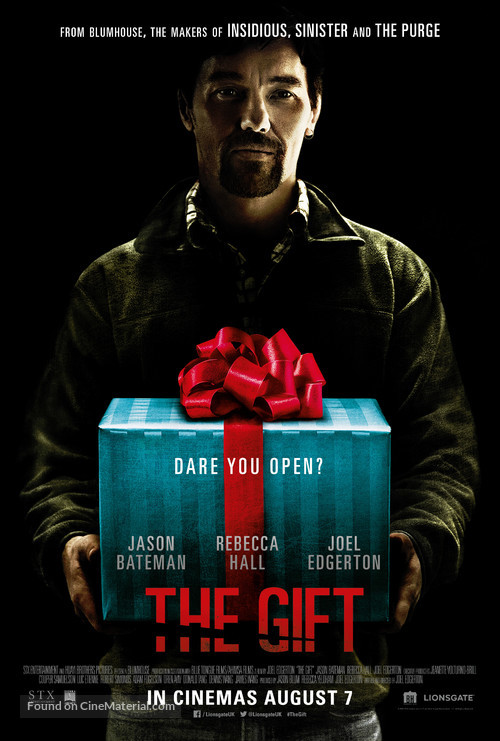 The Gift - British Movie Poster