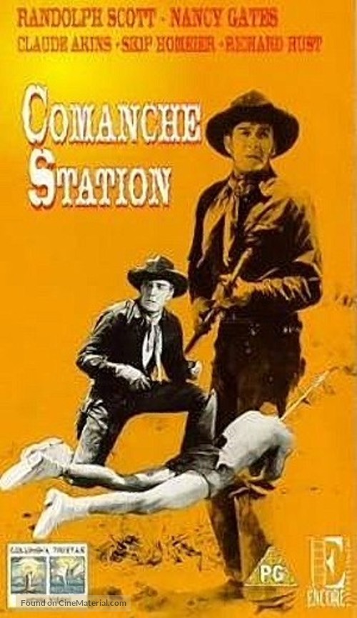 Comanche Station - British VHS movie cover