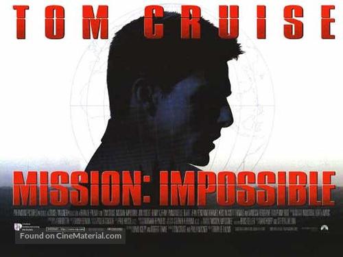 Mission: Impossible - British Movie Poster