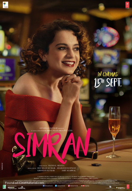 Simran - Indian Movie Poster