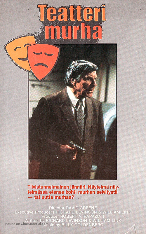 Rehearsal for Murder - Finnish VHS movie cover