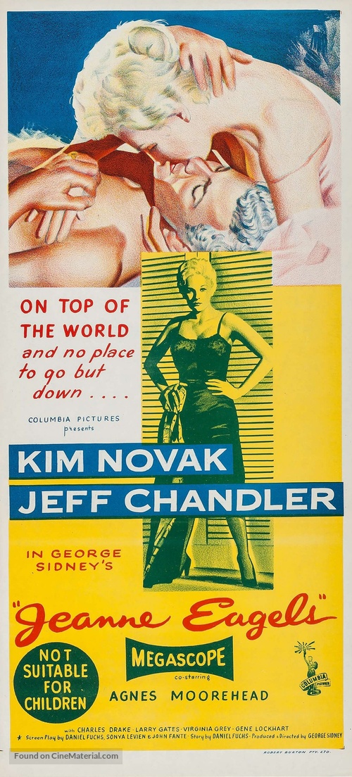 Jeanne Eagels - Australian Movie Poster