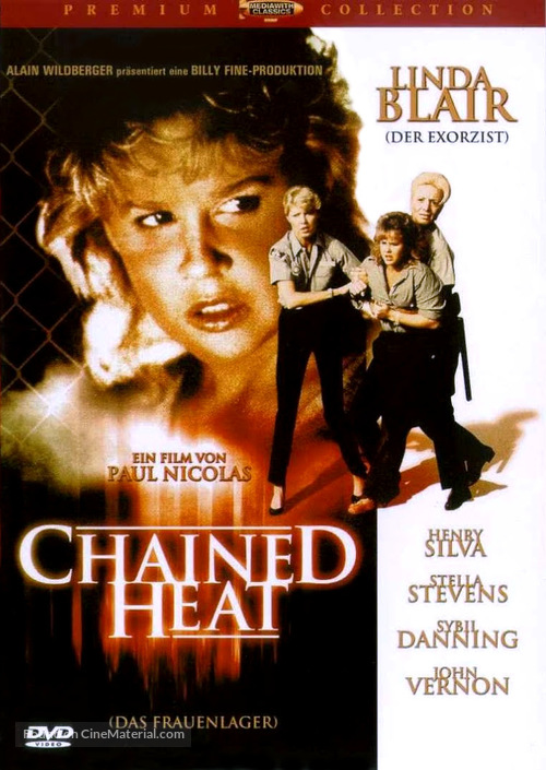 Chained Heat - German DVD movie cover