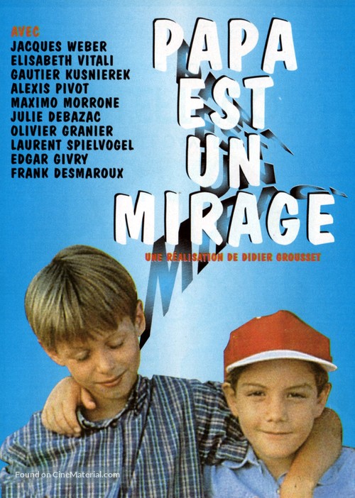 Papa est un mirage - French Movie Cover