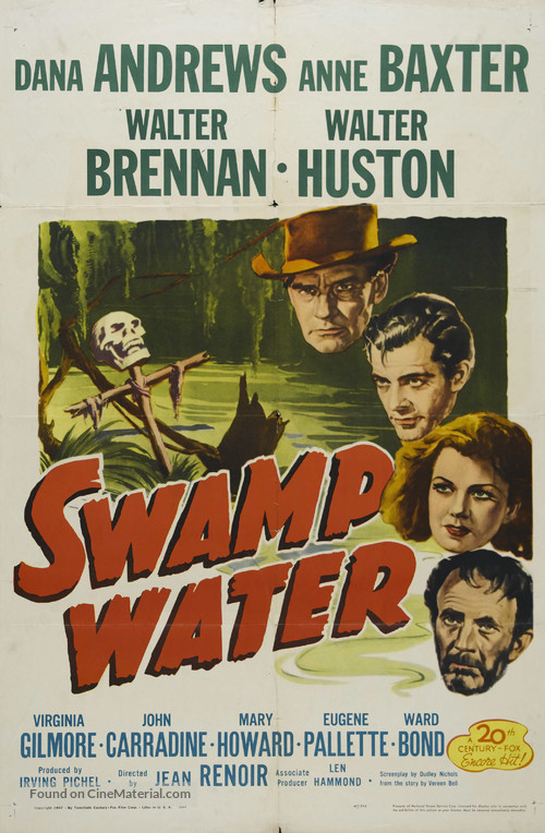 Swamp Water - Re-release movie poster