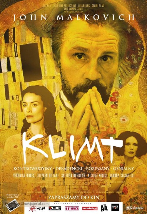 Klimt - Polish Movie Poster