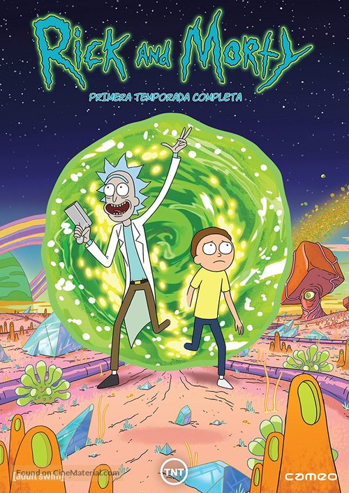 &quot;Rick and Morty&quot; - Spanish DVD movie cover