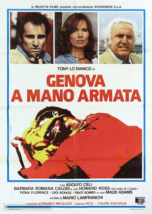 Genova a mano armata - Italian Movie Poster