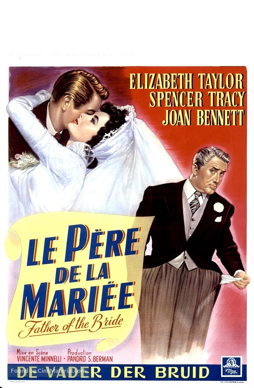 Father of the Bride - Belgian Movie Poster