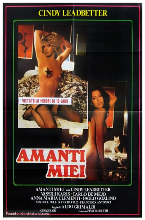 Amanti miei - Italian Movie Poster