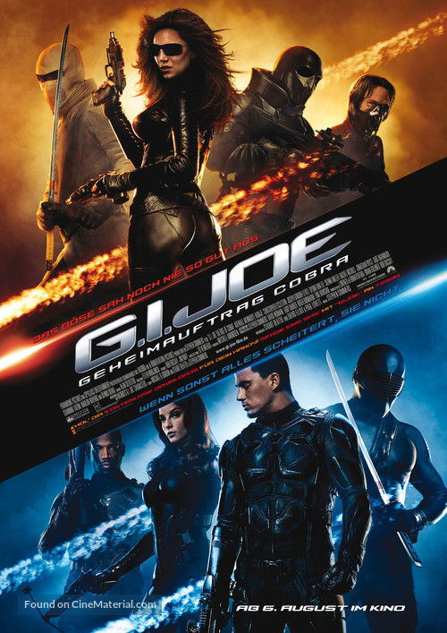 G.I. Joe: The Rise of Cobra - German Movie Poster
